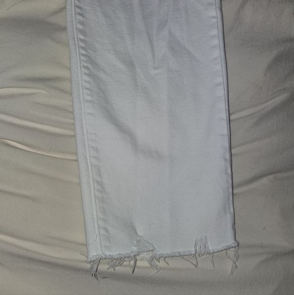 Just Black Denim | White Cropped Women's Jeans - Picture 6 of 6